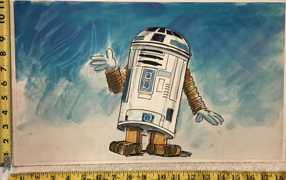 Campbell's Soup x R2-D2 Crossover – Vintage Pop Culture Stage Design