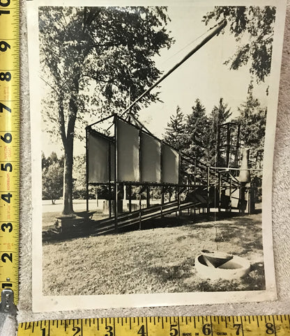 Vintage Photograph - "An Operation for Mining, Elevating, and Converting" (Cranbrook Project)