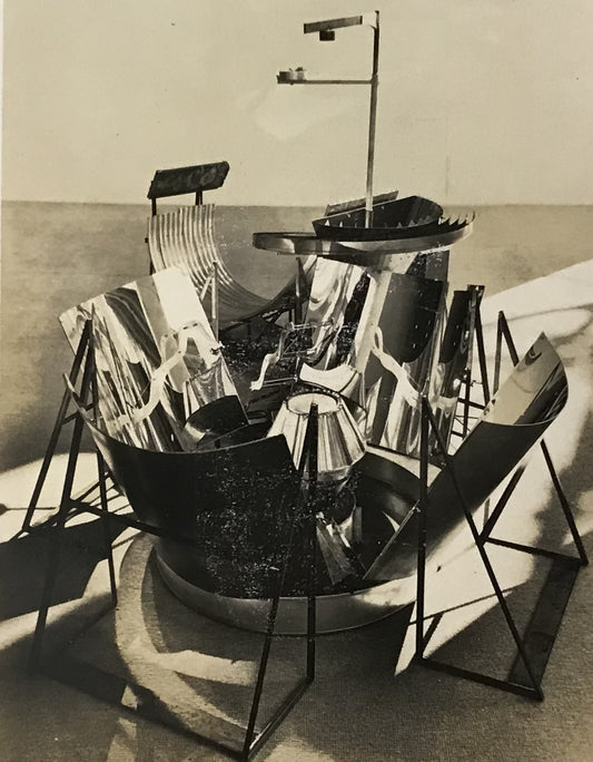 Vintage Photograph - "Launching Station #1: An Armature for Projection" (Hirshhorn Museum Proposal, 1981)