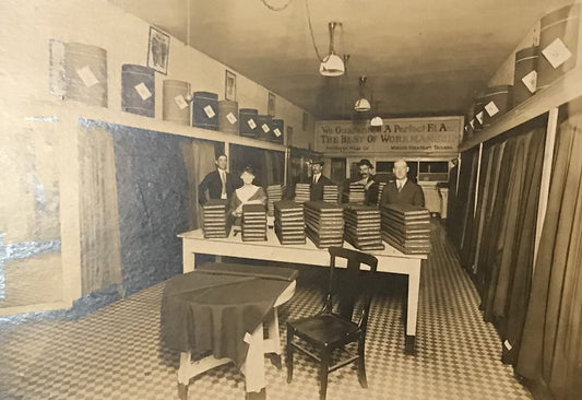 Vintage Tailor Shop Photograph - Early 20th Century Interior Scene