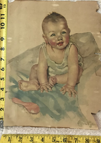 Portrait of a Baby by Unknown Artist