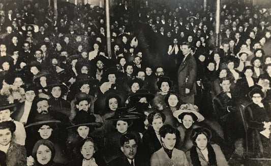 Vintage Photograph – Meeting of Strikers in the Lipzin Theatre