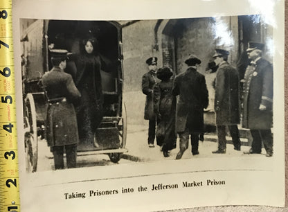 Vintage Photograph - Taking Prisoners into the Jefferson Market Prison