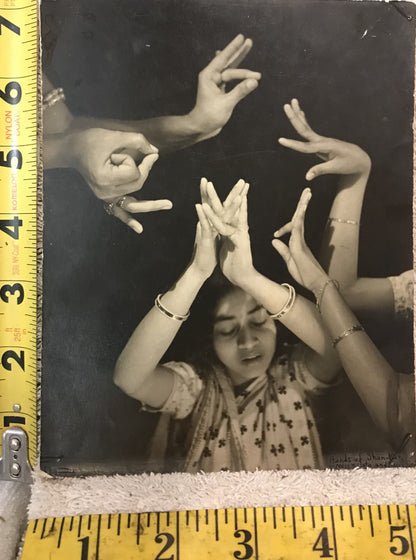 Hands of Shan-Kar - Vintage Dance Photograph