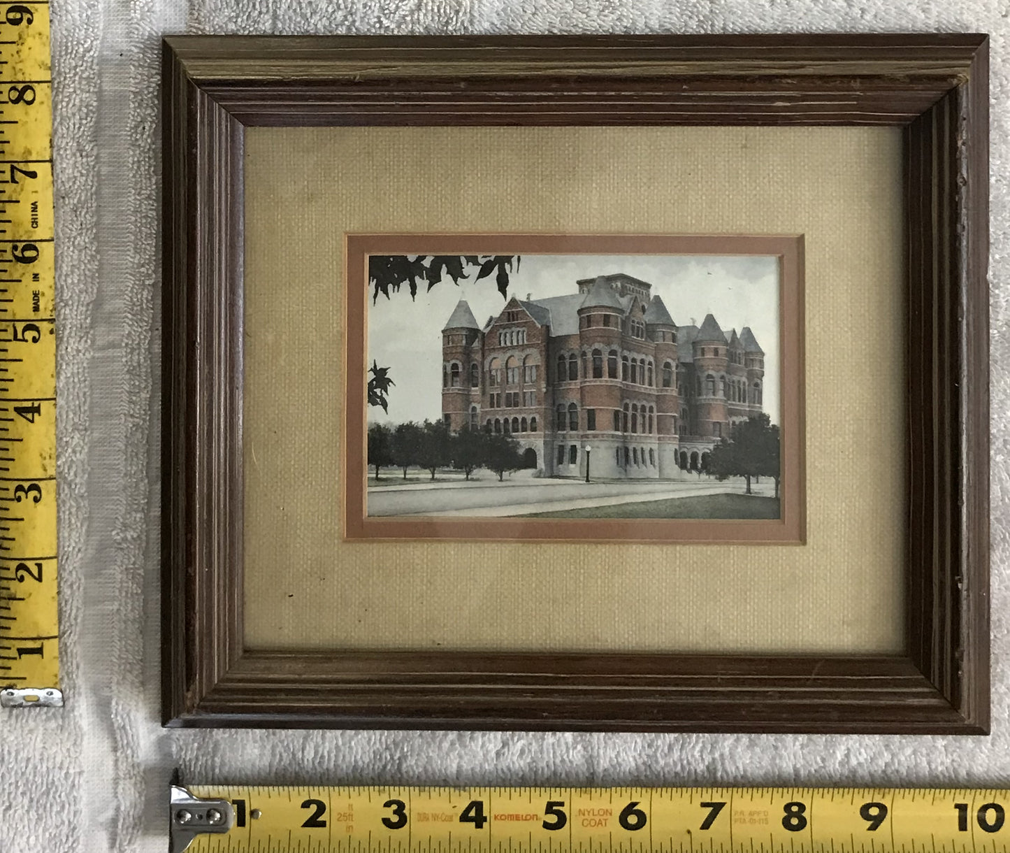 "Old Red - Dallas County Courthouse by Melinda J. Kocian (1987) - Framed Limited Edition Print"