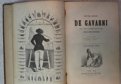 Cuvres Choisies de Gavarni (Selected Works of Gavarni), published by J. Hetzel