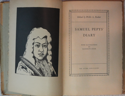 Samuel Pepys' Diary, edited by Willis L. Parker and illustrated by Randolph Adler