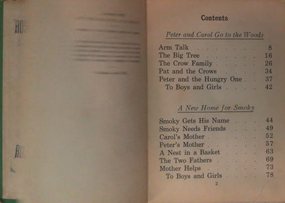 Vintage Smoky the Crow Core-Vocabulary Reader – Illustrated by Fred Ludekens