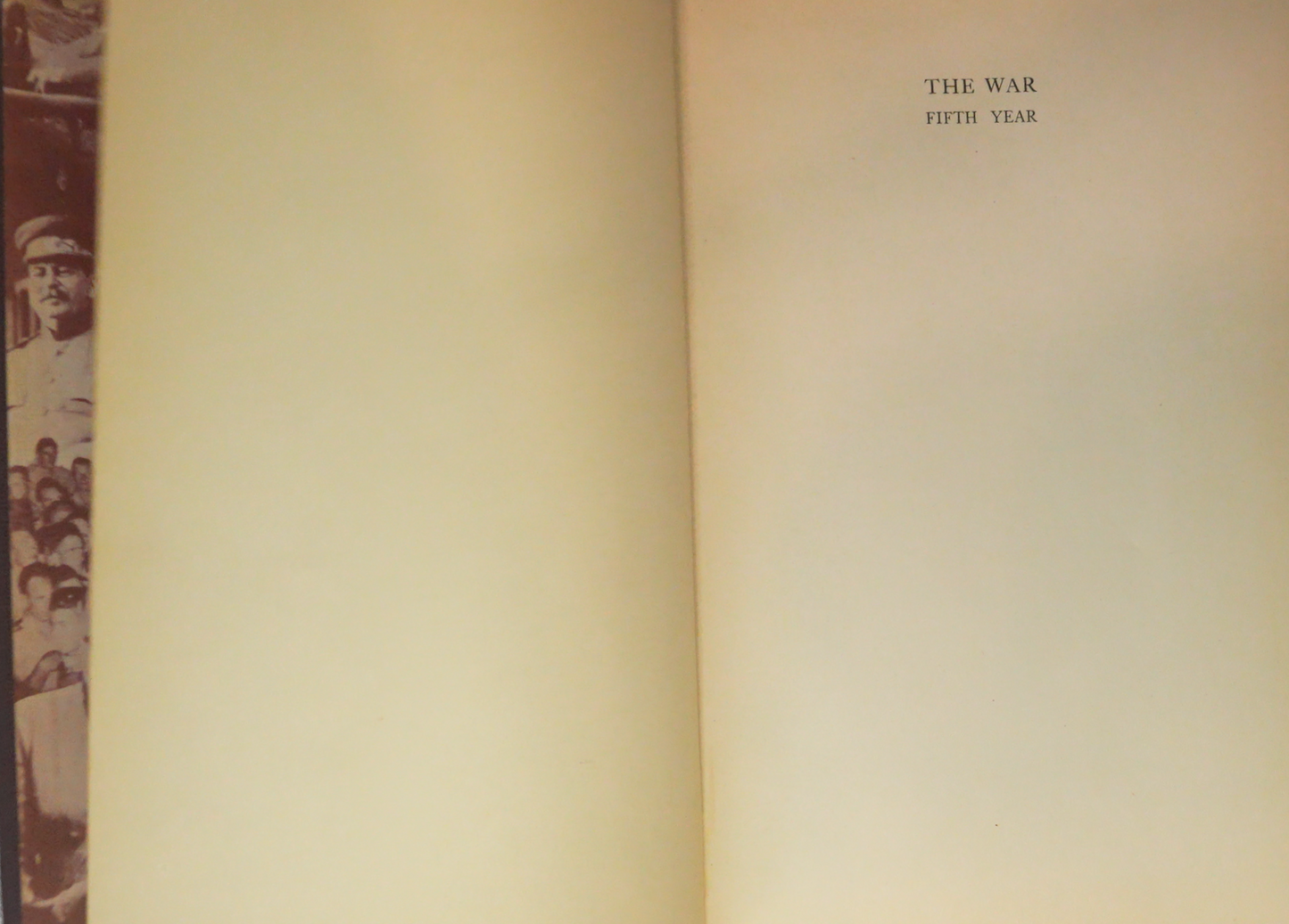 The War: Fifth Year by Edgar McInnis (1945 Edition)