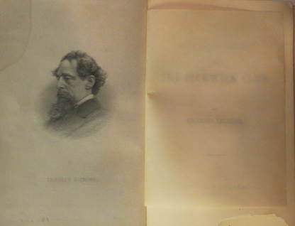 The Posthumous Papers of the Pickwick Club by Charles Dickens - Author's Edition, Porter &a Coates