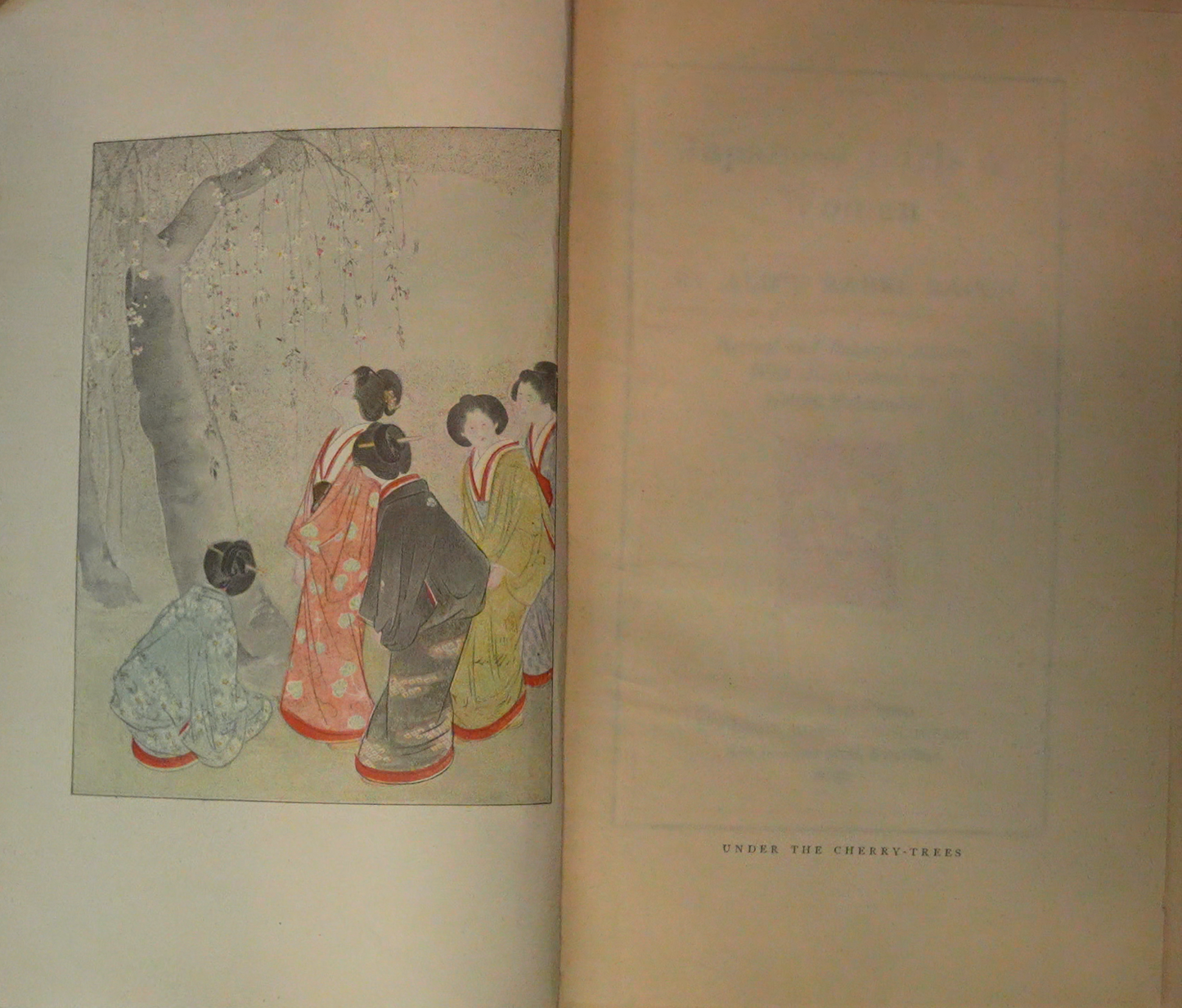 Japanese Girls and Women by Alice Mabel Bacon, with illustrations by Kishi Takaramokuno