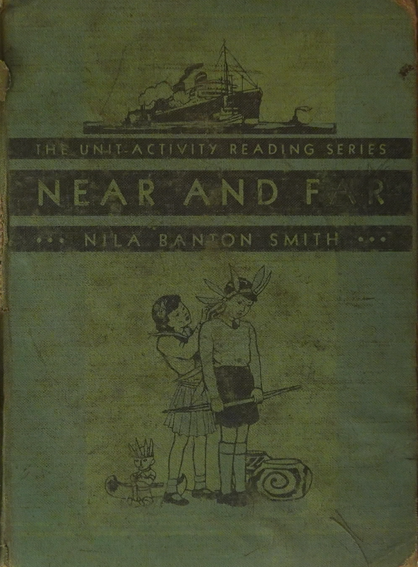 Near and Far - Unit-Activity Reading Series by Nila Banton Smith, Illustrated by Marguerite Kaeselau - Vintage Educational Book