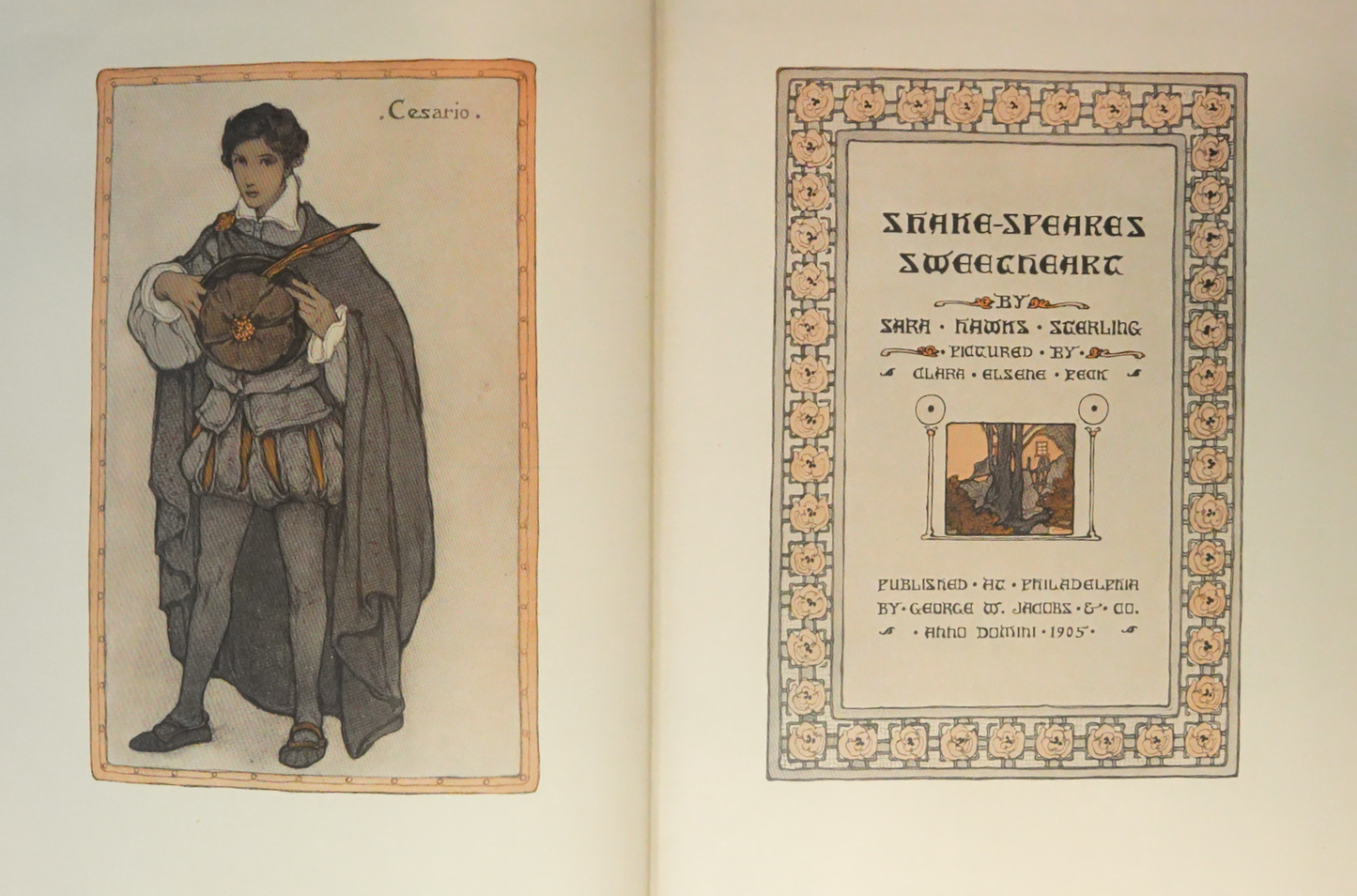 Shakespeare's Sweetheart (1905) - Illustrated by Clara Elsene Peck