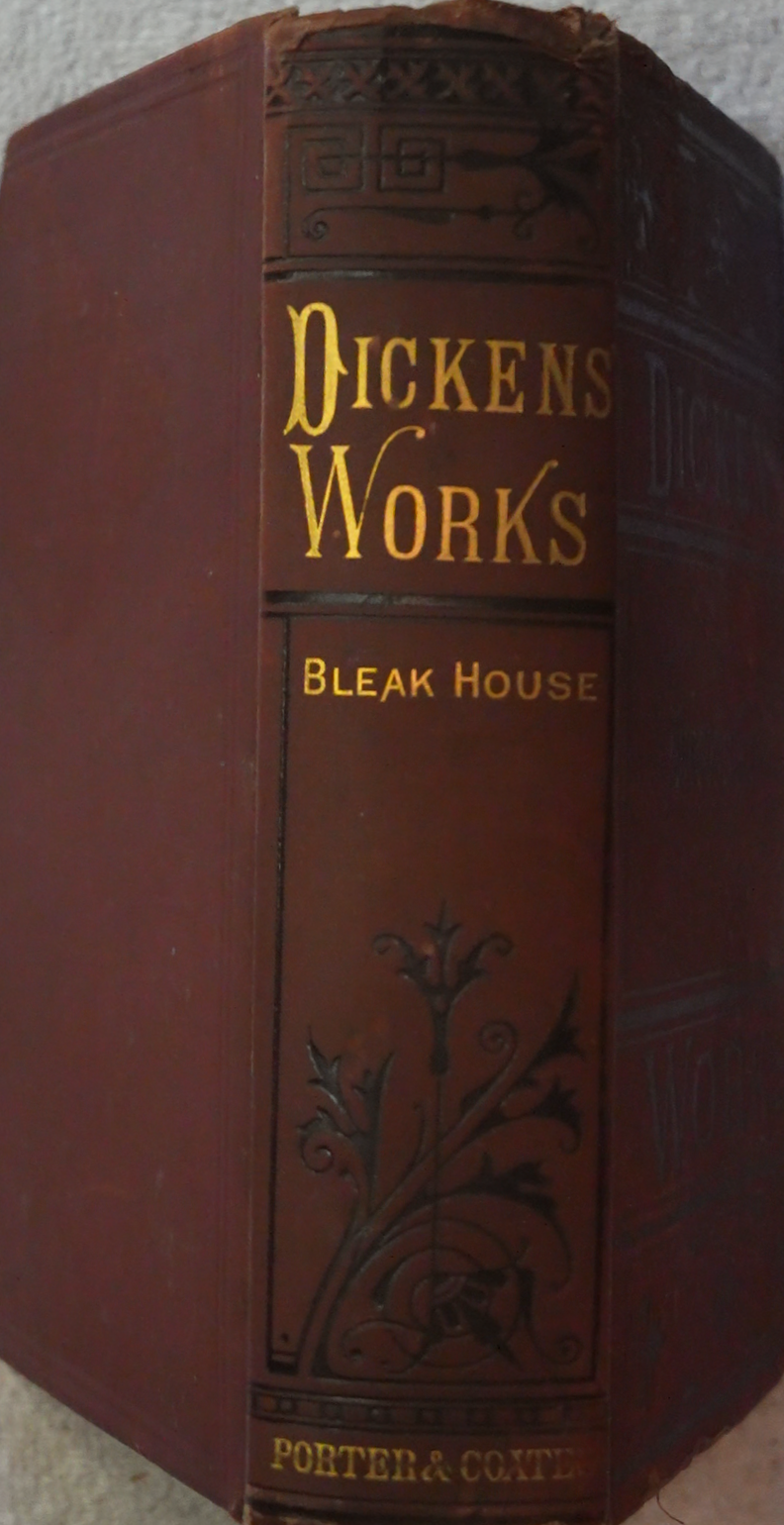 Bleak House by Charles Dickens – Author's Edition, Porter & Coates, Philadelphia