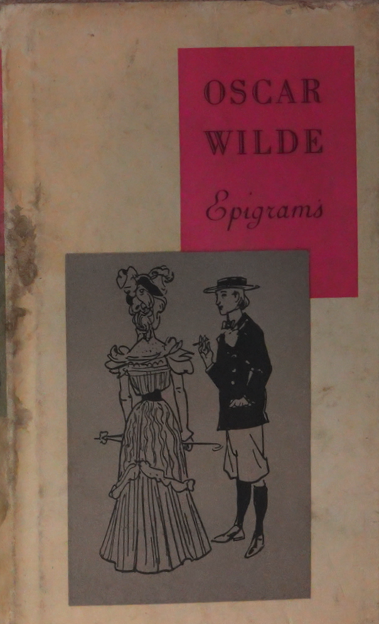 Oscar Wilde Epigrams, illustrated by Fritz Kretl and part of the Peter Lauper