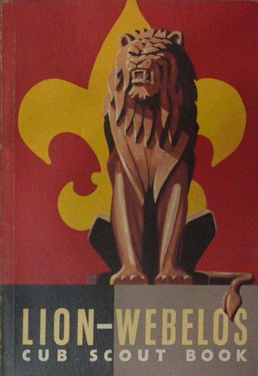 Lion, Webelos, Cub Scout 1959