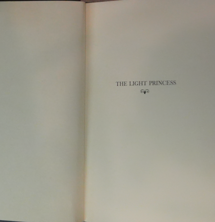 "The Light Princess" by George MacDonald, illustrated by Maurice Sendak