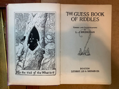 "The Guess Book of Riddles, Verses, and Illustrations" by L.G. Bridgman