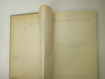 "The Officer's Guide, 8th Edition" by the Military Service Posting Company