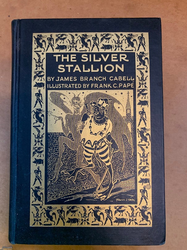 "The Silver Stallion" by James Branch Cabell and Illustrated by Frank C. Papé