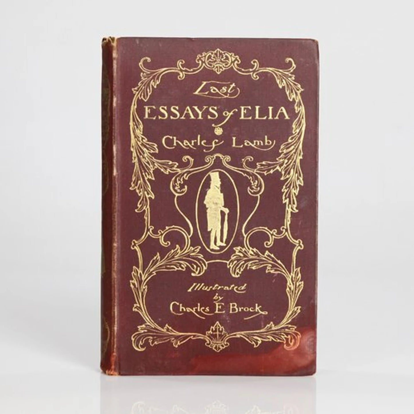 Essays of Elia" by Charles Lamb illustrated by Charlie E. Brock and Augustine Burrell's