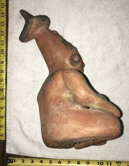 Vintage Terracotta Statue - Pre-Columbian