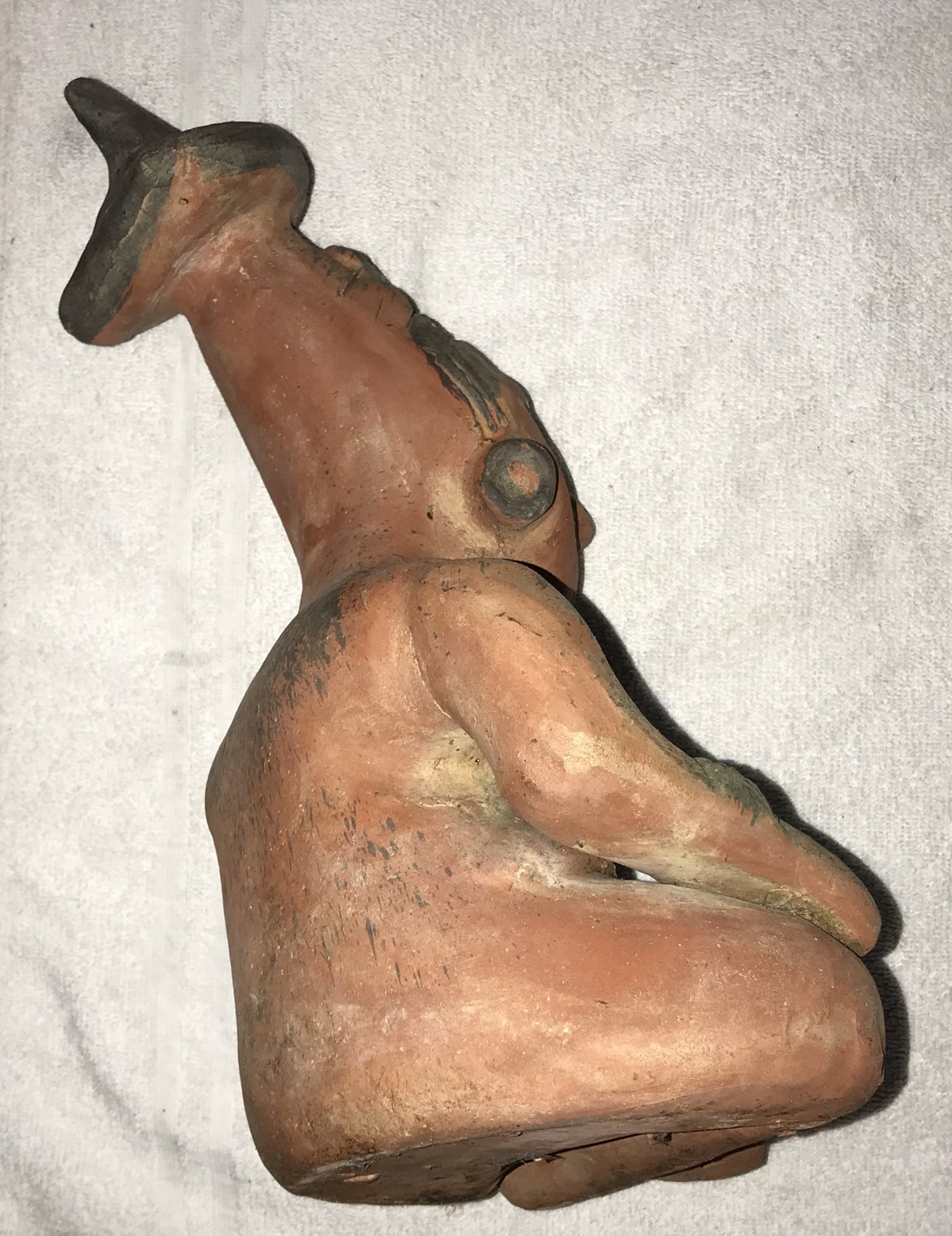 Vintage Terracotta Statue - Pre-Columbian